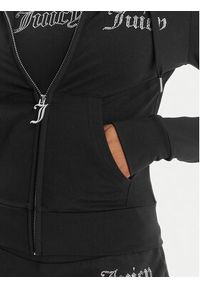 Juicy Couture Bluza Oola JCWAS126306 Czarny Slim Fit. Kolor: czarny. Materiał: bawełna #4