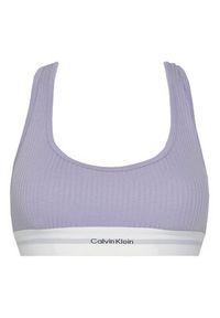 Calvin Klein Underwear Biustonosz top LV00QF8018 Fioletowy. Kolor: fioletowy. Materiał: bawełna #5