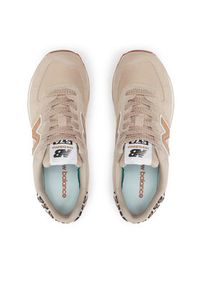 New Balance Sneakersy WL574XG2 Szary. Kolor: beżowy, szary. Model: New Balance 574