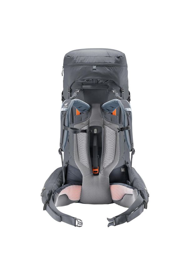 Plecak trekkingowy damski Deuter Aircontact 65 + 10 SL - graphite/black. Kolor: szary. Styl: sportowy