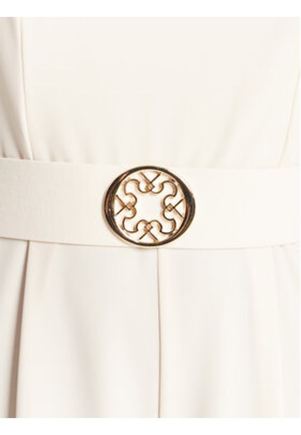 Rinascimento Kombinezon CFC0125317003 Beżowy Regular Fit. Kolor: beżowy. Materiał: syntetyk