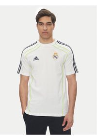 Adidas - adidas T-Shirt Real Madrid UBP JF2591 Biały Regular Fit. Kolor: biały. Materiał: bawełna
