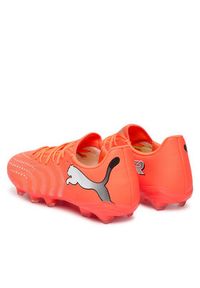Puma Buty do piłki nożnej Future 9 Play Fg/Ag 108715 01 Pomarańczowy. Kolor: pomarańczowy. Materiał: skóra #3