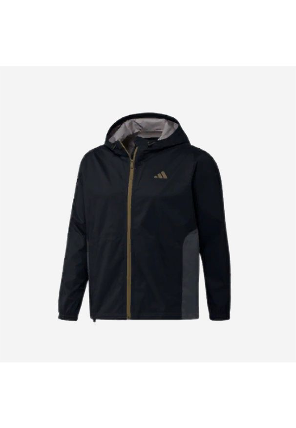 Adidas - Kurtka przeciwdeszczowa do golfa męska ADIDAS RAIN.DRY. Typ kołnierza: golf. Sport: golf