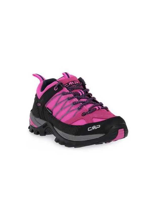 Buty trekkingowe damskie CMP 22HL Rigel Low Wmn Trekking. Zapięcie: sznurówki. Kolor: wielokolorowy, różowy, czarny. Materiał: materiał. Szerokość cholewki: normalna