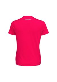 Head - T-shirt damski Club Lucy. Kolor: różowy. Materiał: poliester, bawełna, materiał, jersey #1