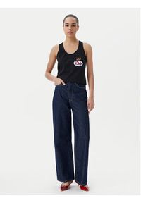 Pinko - PINKO Top Noel 105269 A2ME Czarny Regular Fit. Kolor: czarny. Materiał: bawełna #3