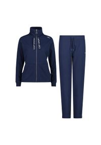 Komplet damski turystyczny CMP. Kolor: niebieski. Materiał: dresówka