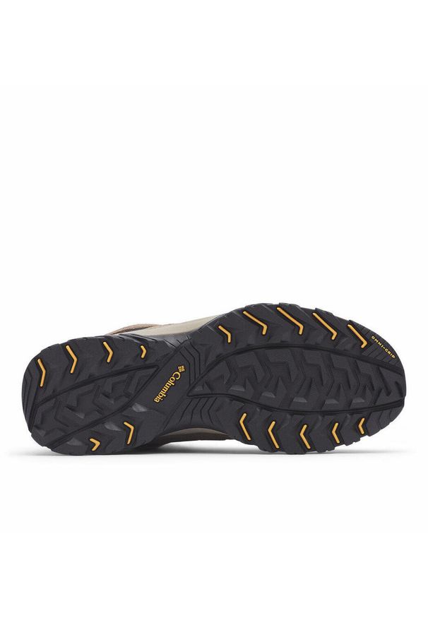 columbia - Buty Trekkingowe Męskie Columbia Crestwood Mid Waterproof. Kolor: brązowy, wielokolorowy