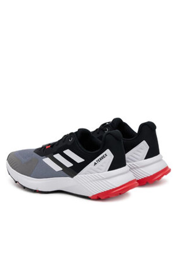 Adidas - adidas Buty do biegania Terrex Soulstride JI1920 Szary. Kolor: szary. Materiał: materiał. Model: Adidas Terrex