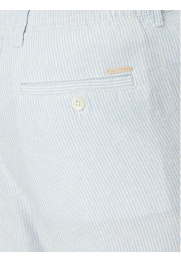 Jack & Jones Szorty materiałowe Tace Mykonos 12269376 Błękitny Slim Fit. Kolor: niebieski. Materiał: wiskoza