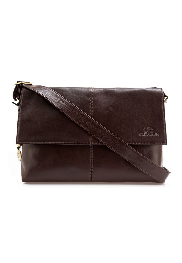 Wittchen - Torebka damska. Kolor: brązowy. Materiał: skórzane. Styl: elegancki