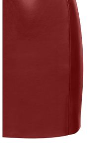 Wolford Sukienka Jo kolor bordowy mini dopasowana. Kolor: czerwony. Materiał: materiał. Typ sukienki: dopasowane. Długość: mini #6