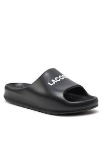 Lacoste Klapki Serve Slide 2.0 747CFA0020 Czarny. Kolor: czarny. Materiał: syntetyk