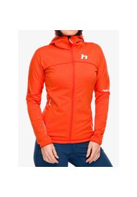 Bluza z kapturem damska Hannah Meda Hoody. Typ kołnierza: kaptur. Kolor: pomarańczowy. Sezon: zima. Sport: narciarstwo