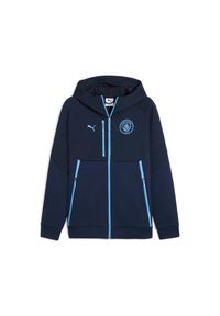 Puma - Rozpinana bluza Manchester City 2025/26. Kolor: niebieski. Sport: piłka nożna #1