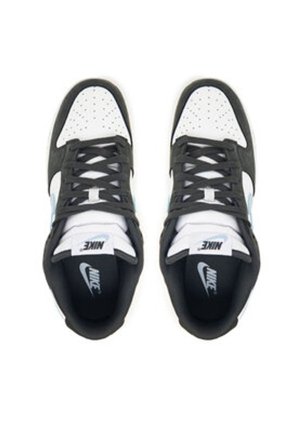 Nike Sneakersy Dunk Low IB3079 100 Biały. Kolor: biały. Materiał: skóra, nubuk