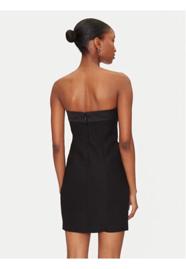 Marciano Guess Sukienka koktajlowa 5GGK14 7300A Czarny Slim Fit. Kolor: czarny. Materiał: syntetyk. Styl: wizytowy