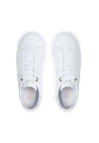 EA7 Emporio Armani Sneakersy X8X001 XCC51 R579 Biały. Kolor: biały. Materiał: skóra #8