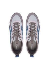 Calvin Klein Sneakersy Low Pro Runner Mix Mat HM0HM02208 Szary. Kolor: szary. Materiał: zamsz, skóra #3