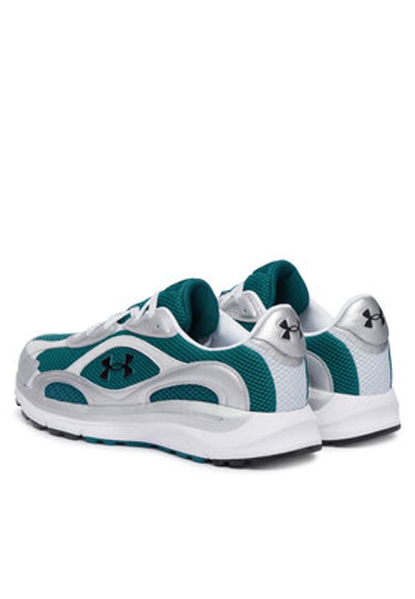 Under Armour Sneakersy UA Tech Runner 6011293 Zielony. Kolor: zielony. Materiał: skóra