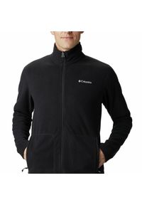columbia - Bluza polarowa męska Columbia Fast Trek Light FZ Fleece rozpinana. Kolor: czarny. Materiał: polar