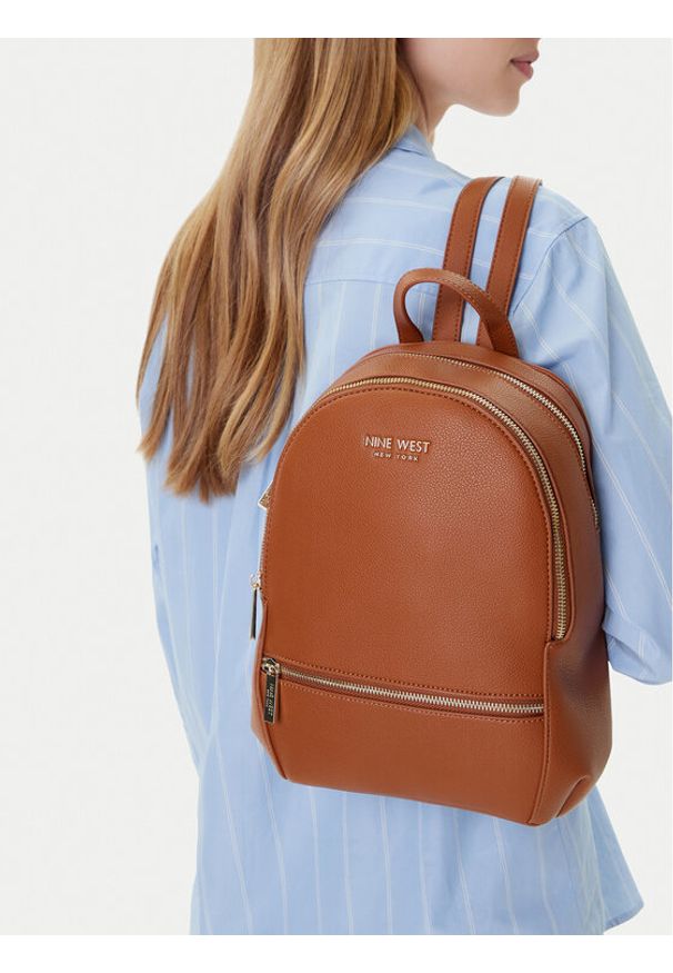 Nine West Plecak CEO- Oregon-LDA8167 Brązowy. Kolor: brązowy. Materiał: materiał