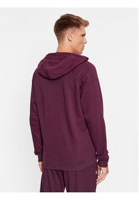 Under Armour Bluza Ua Rival Fleece Fz Hoodie 1379767 Bordowy Loose Fit. Kolor: czerwony. Materiał: bawełna #5