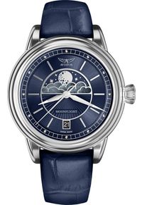 AVIATOR - Zegarek Aviator Zegarek damski Aviator V.1.33.0.255.4 niebieski. Kolor: niebieski #1