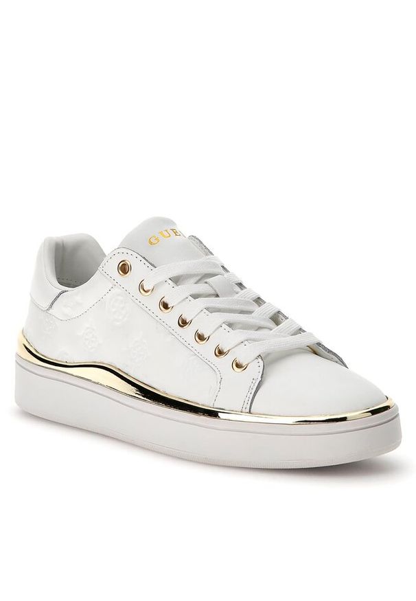 Sneakersy Guess. Kolor: biały