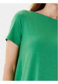 United Colors of Benetton - United Colors Of Benetton Sukienka codzienna 3Z1RDV01E Zielony Regular Fit. Okazja: na co dzień. Kolor: zielony. Materiał: bawełna. Typ sukienki: proste. Styl: casual #4