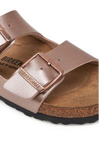 Birkenstock Klapki Arizona 1023960 Różowy. Kolor: różowy. Materiał: skóra