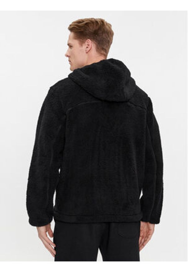 Kappa Bluza 321H7YW Czarny Regular Fit. Kolor: czarny. Materiał: syntetyk