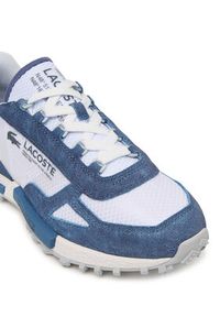 Lacoste Sneakersy Elite Active 51SMA0142 Niebieski. Kolor: niebieski. Materiał: skóra, zamsz #4
