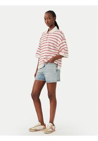 Tommy Jeans Szorty jeansowe DW0DW22893 Niebieski Mom Fit. Kolor: niebieski. Materiał: jeans #4