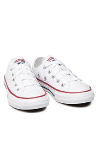 Converse Trampki Chuck Taylor All Star Ox 3J256 Biały. Kolor: biały. Materiał: materiał