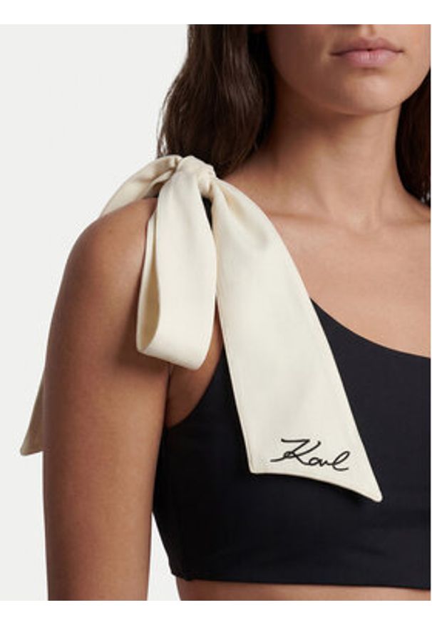 Karl Lagerfeld - KARL LAGERFELD Strój kąpielowy B2W46029 Czarny. Kolor: czarny. Materiał: syntetyk