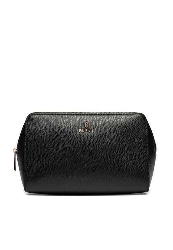 Furla Kosmetyczka Camelia L Cosmetic Case WE00618-ARE000-O6000-1007 Czarny. Kolor: czarny. Materiał: skóra