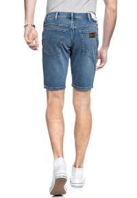 Wrangler - WRANGLER TEXAS SHORT MĘSKIE SZORTY KRÓTKIE SPODENKI THE ACE W11CU542Q. Długość: krótkie