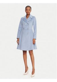 Rinascimento Płaszcz przejściowy CFC0125851003 Błękitny Slim Fit. Kolor: niebieski. Materiał: syntetyk #6