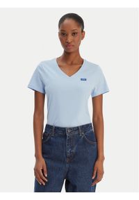 Hugo - HUGO T-Shirt Classic 50513667 Niebieski Slim Fit. Kolor: niebieski. Materiał: bawełna #1