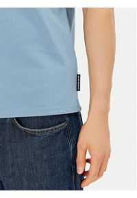 Moose Knuckles T-Shirt Duluth M15MT759 Niebieski Regular Fit. Kolor: niebieski. Materiał: bawełna #3