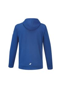 Bluza tenisowa męska Babolat Exercise Hood. Kolor: niebieski. Sport: tenis