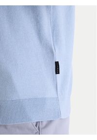 Bugatti Polo 7100-75522C Niebieski Regular Fit. Typ kołnierza: polo. Kolor: niebieski. Materiał: bawełna #3