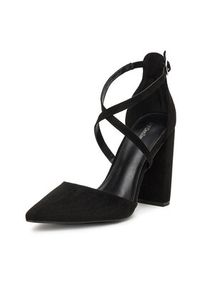DeeZee Czółenka AN-5899-A7 Czarny. Kolor: czarny. Materiał: materiał #3