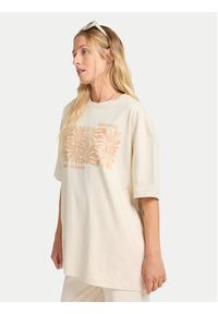 Billabong T-Shirt Wander Across EBJZT00483 Beżowy Loose Fit. Kolor: beżowy. Materiał: bawełna #3