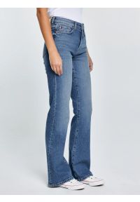 Big-Star - Jeansy damskie bootcut niebieskie Chiara 333. Stan: podwyższony. Kolor: niebieski. Styl: retro #2