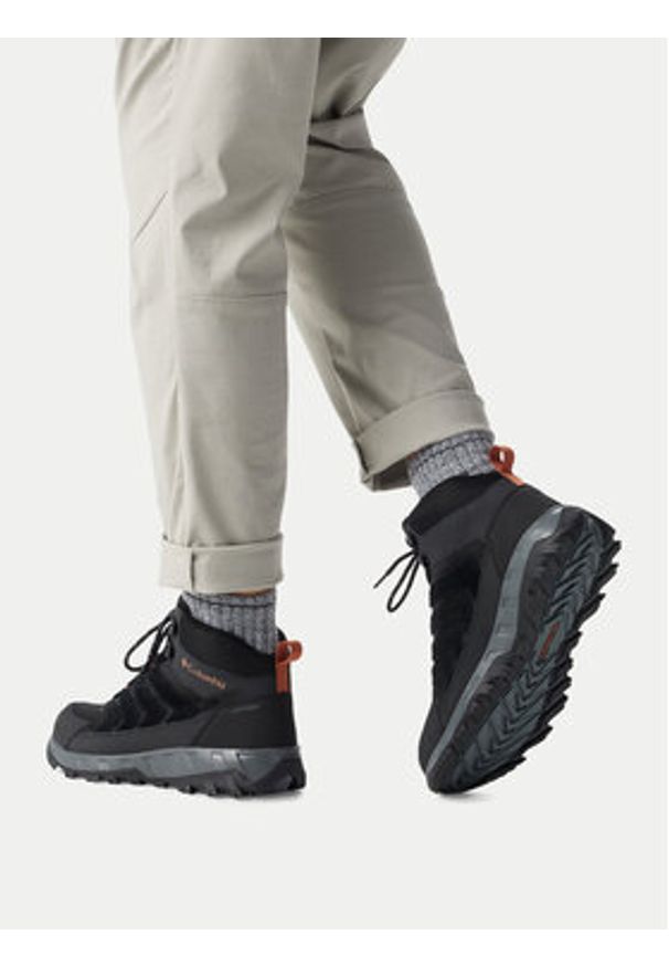 columbia - Columbia Trekkingi Strata Trail™ Mid WP Boot 2076861 Czarny. Kolor: czarny. Materiał: materiał. Sport: turystyka piesza