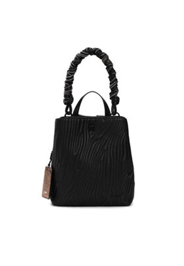Desigual Plecak 26SAKP42 Czarny. Kolor: czarny. Materiał: skóra