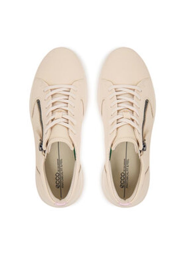 ecco - ECCO Sneakersy 22381361378 Brązowy. Kolor: brązowy. Materiał: zamsz, skóra